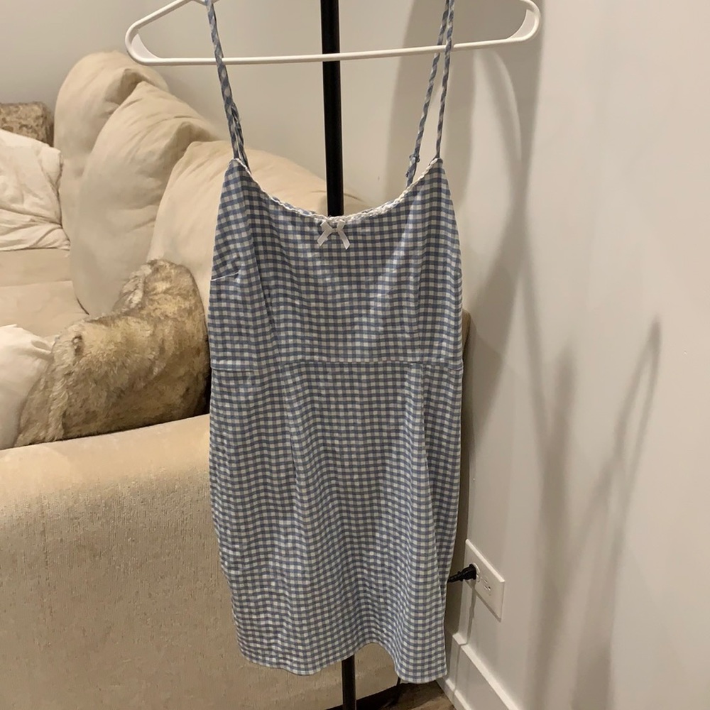 Plaid Mini Dress